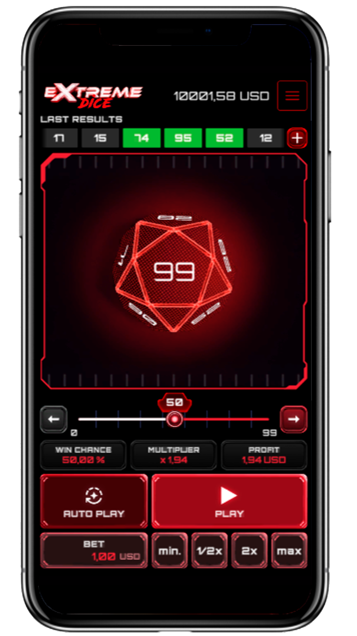 Extreme Dice mobile